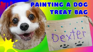 🎨🐾 DIY Dog Treat Bag Craft for Kids! ✨🐶 Dexter the Dog and Friends