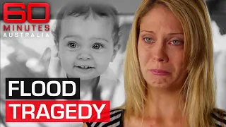 Little girl ripped from mother's arms in raging floodwaters | 60 Minutes Australia