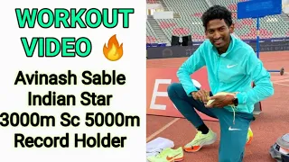 Avinash Sable Motivation Running Workout | Avinash Wins Silver Medal Commonwealth Games 3000m