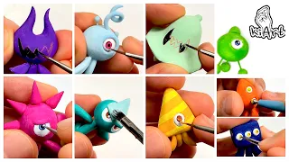 Create SONC Colors WISPS with Clay /SONIC Colors ULTIMATE [kiArt]