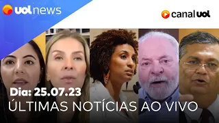 Flávio Dino rebate críticas sobre caso Marielle; fala de Lula, lucro do FGTS e + notícias ao vivo