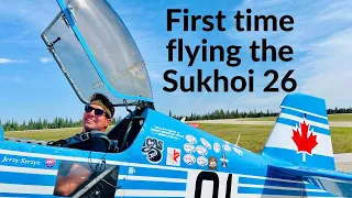 First time flying the Sukhoi 26 🤯