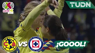 ¡’Güera’ consentida! GOOL del América | América 2-0 Cruz Azul | AP2023 Liga Mx Femenil J6 | TUDN