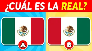 Adivina la BANDERA CORRECTA 🚩🤔🌎 | Quiz de 50 Banderas