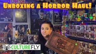 Unboxing My First Culture Fly Horror Haul - Yay or Nay???