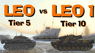 WOT Blitz Can Leopard Destroy Leopard 1