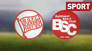 Kickers Offenbach – Bahlinger SC (Highlights) | Fußball-Regionalliga Südwest | sport