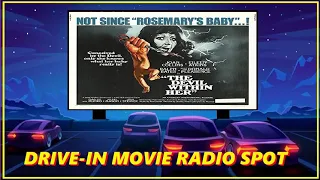 DRIVE-IN MOVIE RADIO SPOT - THE DEVIL WITHIN HER (1975)