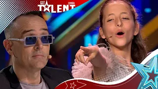 Pequeña SOPRANO conquista a Risto con su increíble voz | Audiciones 6 | Got Talent España 2023