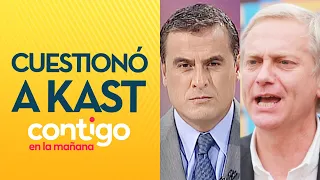 "ERA LO QUE HACÍA LA DINA": El tenso momento entre JA Kast y Ramón Ulloa - Contigo en La Mañana