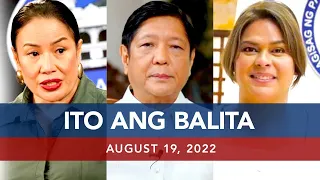 UNTV: Ito Ang Balita | August 19, 2022