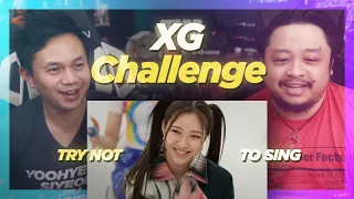 Hilartiy Ensues Reaction to XG Try Not to Sing and Dance Challenge.