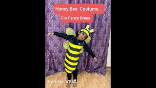 Honey  Bee Costume  🐝 / Fancy dress Competition.