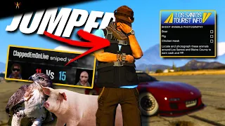 Coyote Abeerson's Buck Wild Adventure‼️ I GOT JUMPED🤦🏾‍♂️💀 Ep. 2 Part 1| GTA Online