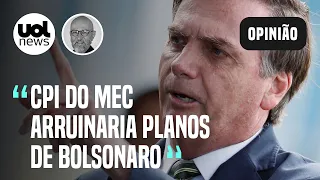 Josias: Bolsonaro reeleito terá força para sepultar qualquer CPI; comissão do MEC arruinaria planos