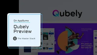 Qubely Preview, on AppSumo as LTD, Beautiful WordPress Blocks!