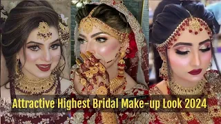 Latest 2024 Bridal Make-up Look & Beautiful Jewellery Design Ideas fOr Your Wedding Day🥰