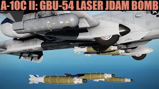 A-10C II Tank Killer: GBU-54 Laser JDAM (moving target) Tutorial | DCS WORLD