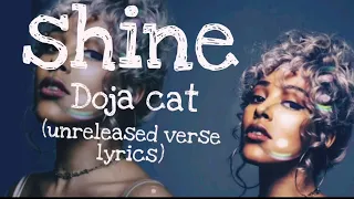 Doja cat - shine (unreleased verse lyrics)