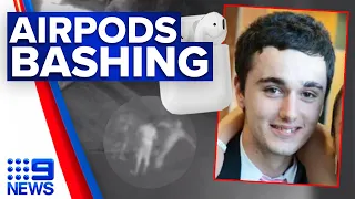 Chilling footage shows Sydney man allegedly murdered over fake AirPods | 9 News Australia