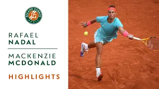 Rafael Nadal vs Mackenzie Mcdonald - Round 2 Highlights I Roland-Garros 2020