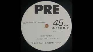 PRINCE FAR I & ASHANTIE ROY - 83 Struggle [1980]