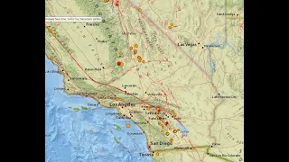 Southern California Earthquake update.. Sunday 7/17/2022