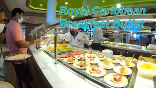 Royal Caribbean Breakfast Buffet Food at Windjammer Marketplace (Odyssey of the Seas)