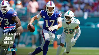 Josh Allen ERUPTS for 447 Total Yards vs. Dolphins | Week 3