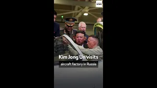 North Korea's Kim visits aircraft factory in Russia's Far East