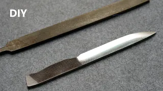 How To Make a Knife from an Old File