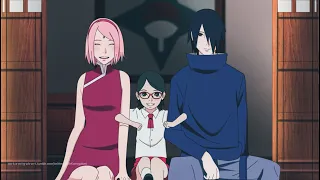 Boruto | Los Mejores Momentos de la Familia Uchiha-Haruno