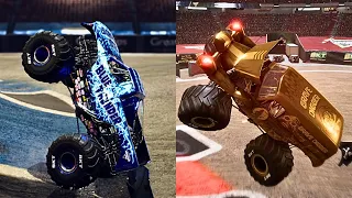 MONSTER JAM STEEL TITANS Freestyle BEST MOMENTS