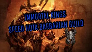 [Diablo 3] Immortal Kings HOTA Speed Build