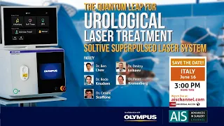 The Quantum Leap For Urological Laser Treatment - SOLTIVE SuperPulsed