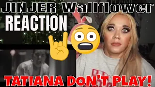 JINJER "Wallflower" (Official Video) REACTION | First Time Reaction JINJER Wallflower | Oh Tatiana 😍