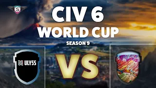 🔴 Civ6 | CWC Season 9 | Ulyss vs ZYDX