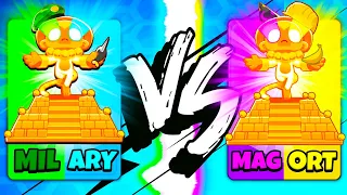 Military/Primary vs Magic/Support TRUE Sun God! (BTD 6)