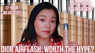 Before It’s Discontinued: Trying the DIOR AIRFLASH SPRAY FOUNDATION | Normal-Dry Skin Wear Test