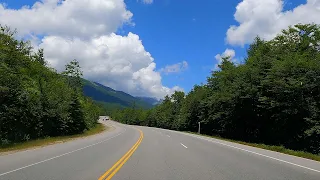 NH Route 16 Northbound from I-95 to White Mountains 4K (for Treadmill Workout)