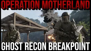 OPENING CONQUEST MISSION GAMEPLAY | GHOST RECON BREAKPOINT OPERATION MOTHERLAND