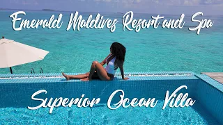 Honeymoon at Emerald Maldives Resort and Spa: Superior Water Villa With Pool Review