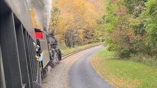 Western Maryland Scenic Railroad #1309 and The Frostburg Flyer