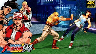 The King of Fighters '94 Re-Bout - Fatal Fury Team (PS2 / 2004) 4K 60FPS