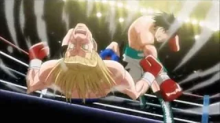 Miyata Knocks Out Arnie "Crocodile" Gregory (Eng Sub) - Hajime no Ippo New Challenger Ep. 3