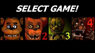 Five Nights at Freddy's 1-4 Jumpscare Simulator | FNAF Fan games | IULITM