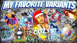 Top 25 FAVORITE Rare & Super Rare Variants In My Collection | Marvel Snap