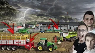 Burza Wygnała Nas Z Pola ⚡ Zakup Przyczep ✔ "od Zera do Farmera"#162 FS19 [FreeTrack] Żniwa & Słoma