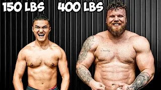 Who Can Lift The Most Weight Challenge ft. World's Strongest Man