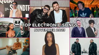 TOP 75 ELECTRONIC SONGS OF NOVEMBER 2023